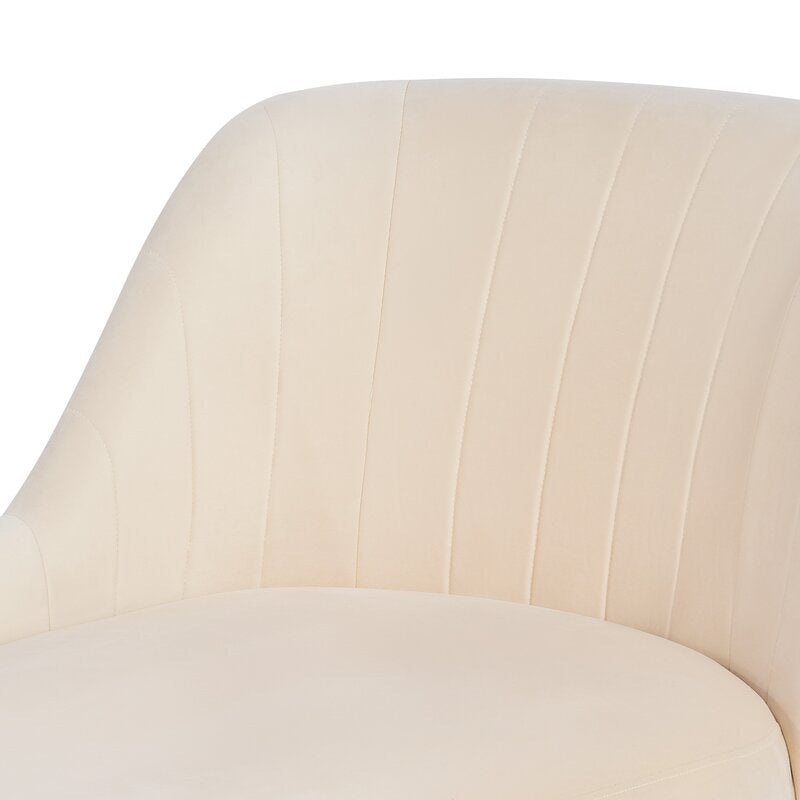 Glam with Arms Solid Color Chaise Round Arms for Bedroom Living Room