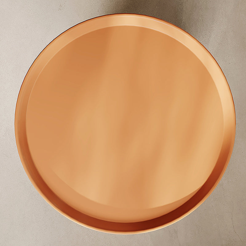 Mid-Century Modern Sofa Side Accent Table with Tray Top for Living Room