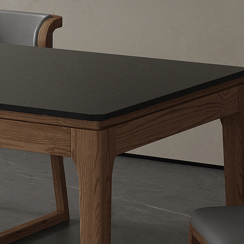Contemporary Home Furniture Stone Dining Room Collection with 4-foot