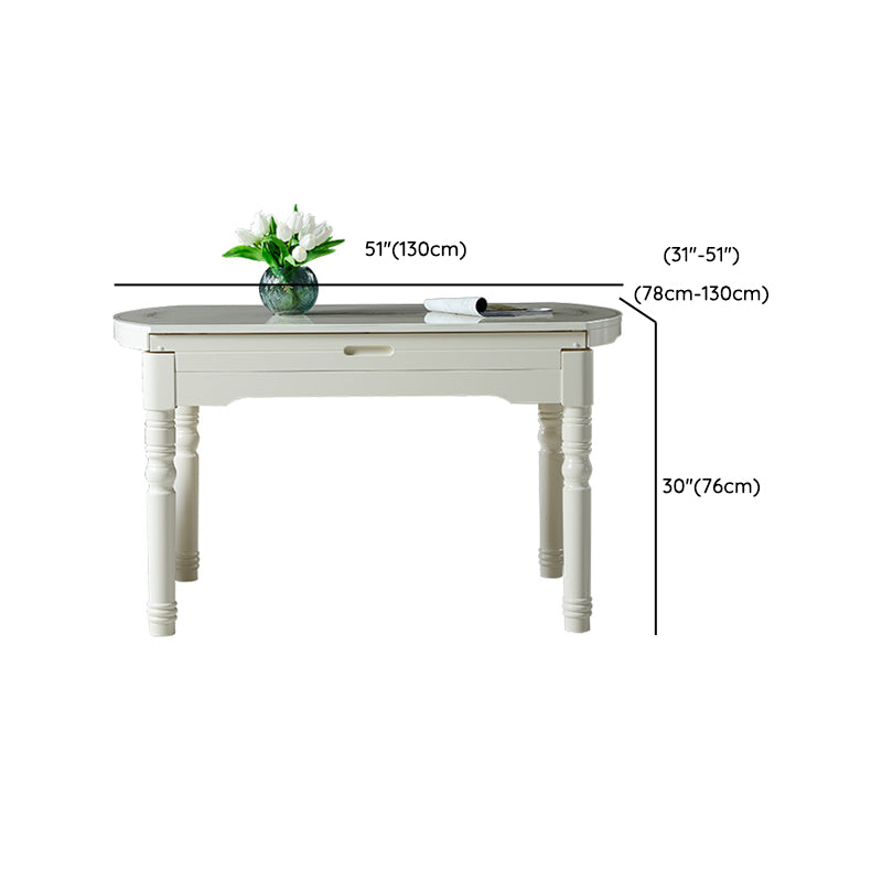 Contemporary Glass Top Dining Room Set 4 Legs Base for Kitchen