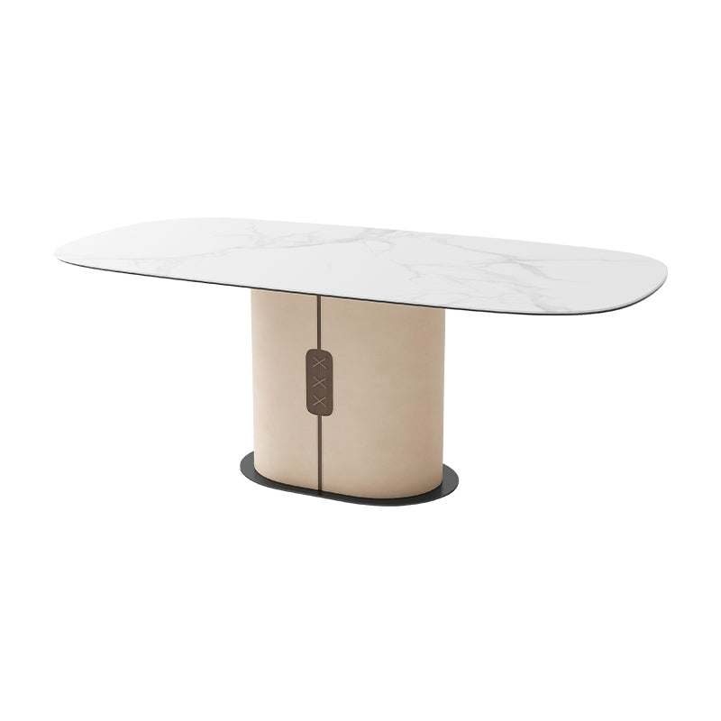 1/4/5/6/7 Piece Sintered Stone Rectangle Shape Dining Table Sets