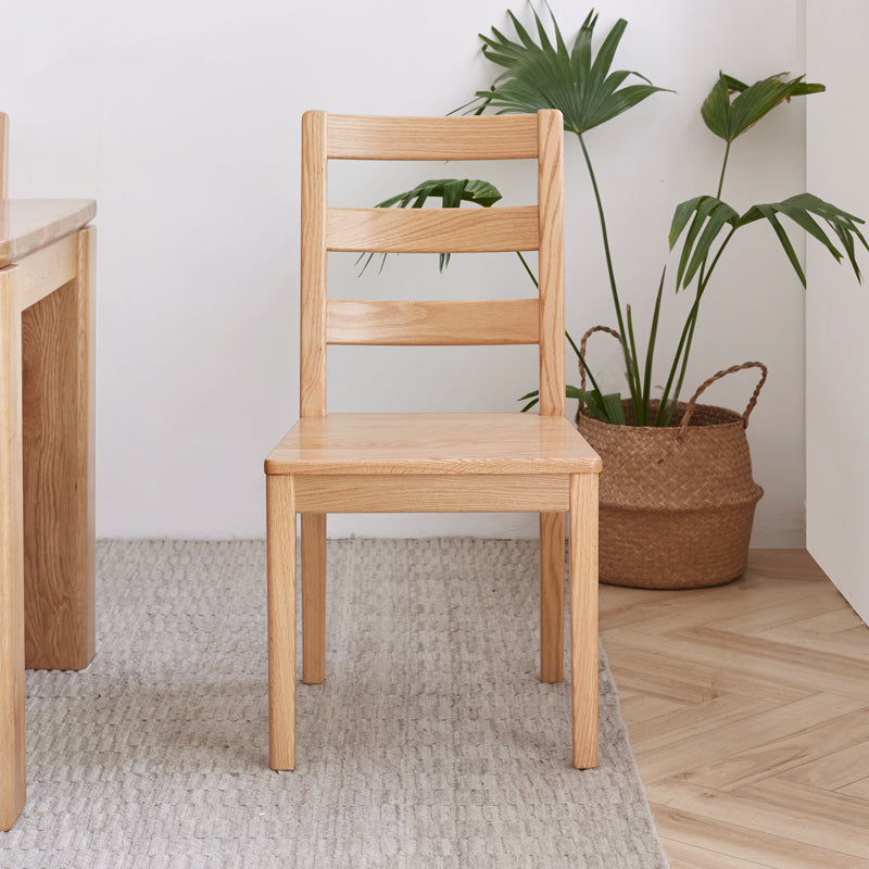 Contemporary Solid Wood Ladder Back Dining and Accent Chairs