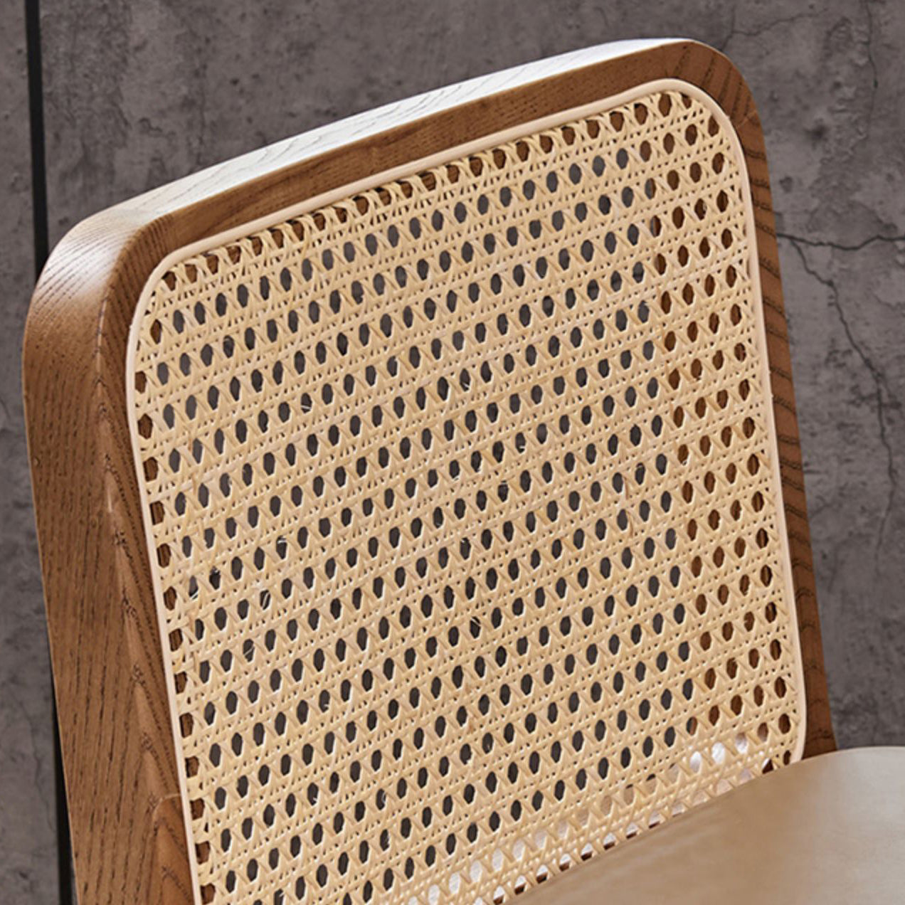 Contemporary Style Low Back Solid Wood Armless Bar Stool for Home