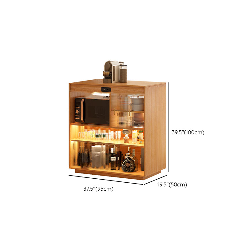 Contemporary Style 1/2 Pieces Stone Specialty Bar Table Set for Living Room