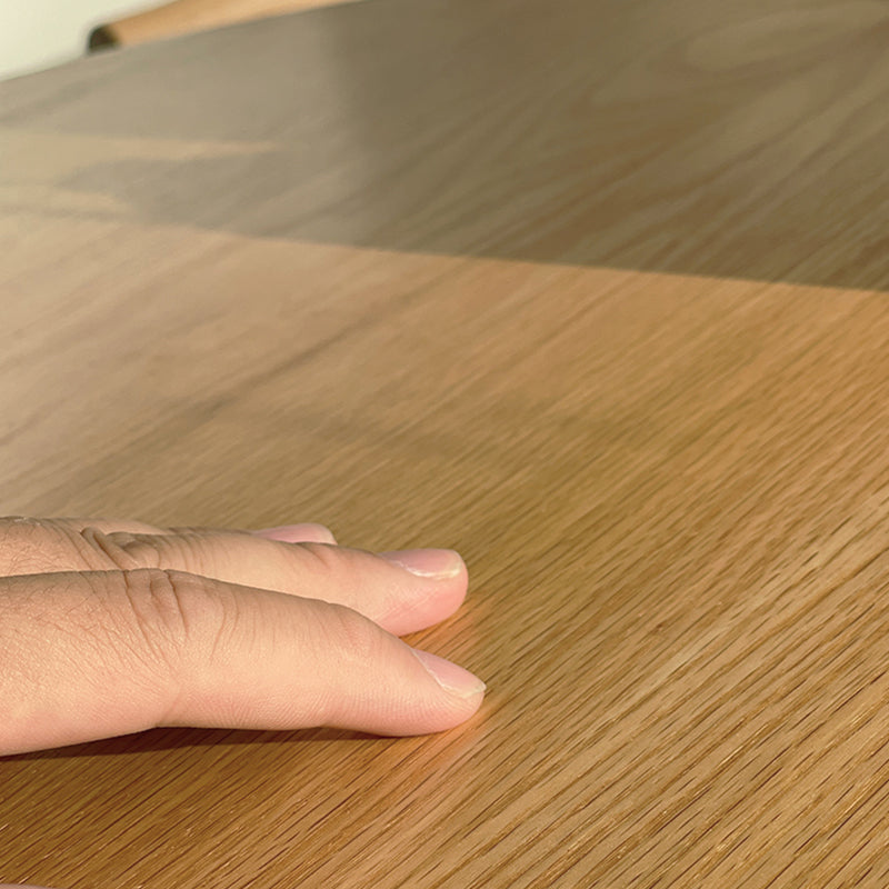 Contemporary Style Solid Wood Round Bar Dining Table for Home