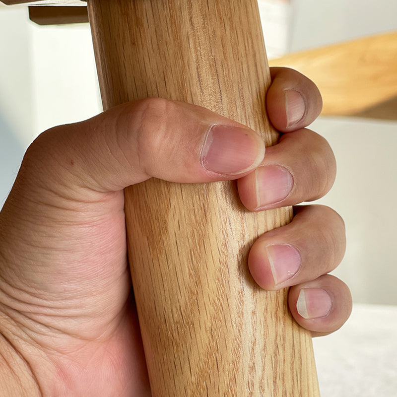 Contemporary Style Solid Wood Round Bar Dining Table for Home