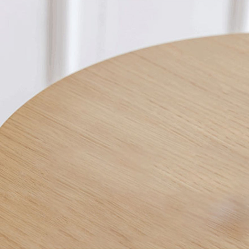 Contemporary Style Round Solid Wood Bar Dining Table for Home Use