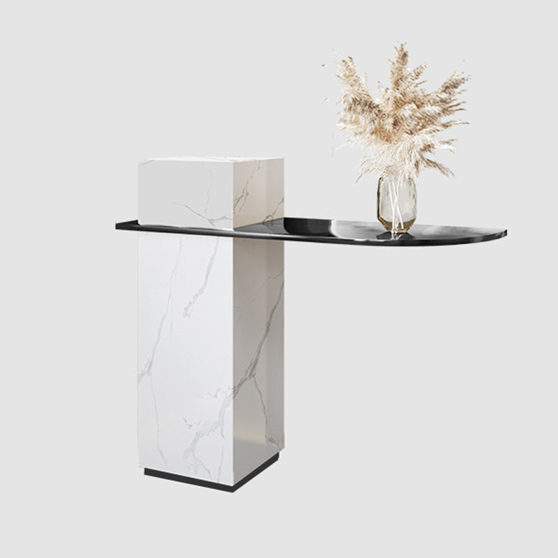 Free Form Contemporary Console Table Metal Console Sofa Table