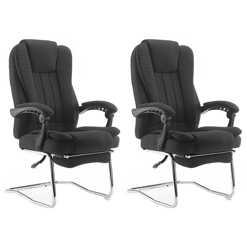 Modern Padded Arms Office Chair No Distressing Ergonomic Chair