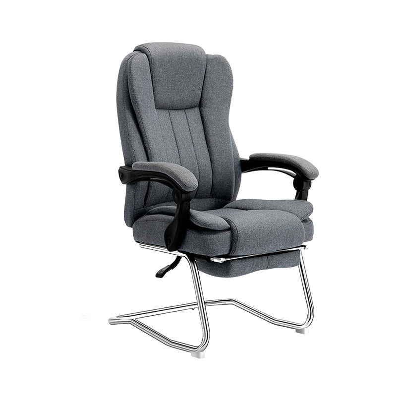 Modern Padded Arms Office Chair No Distressing Ergonomic Chair