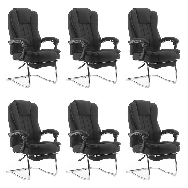 Modern Padded Arms Office Chair No Distressing Ergonomic Chair