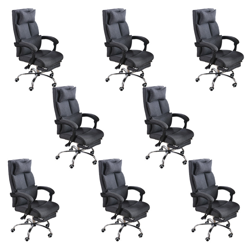 Modern Padded Arms Office Chair No Distressing Ergonomic Chair