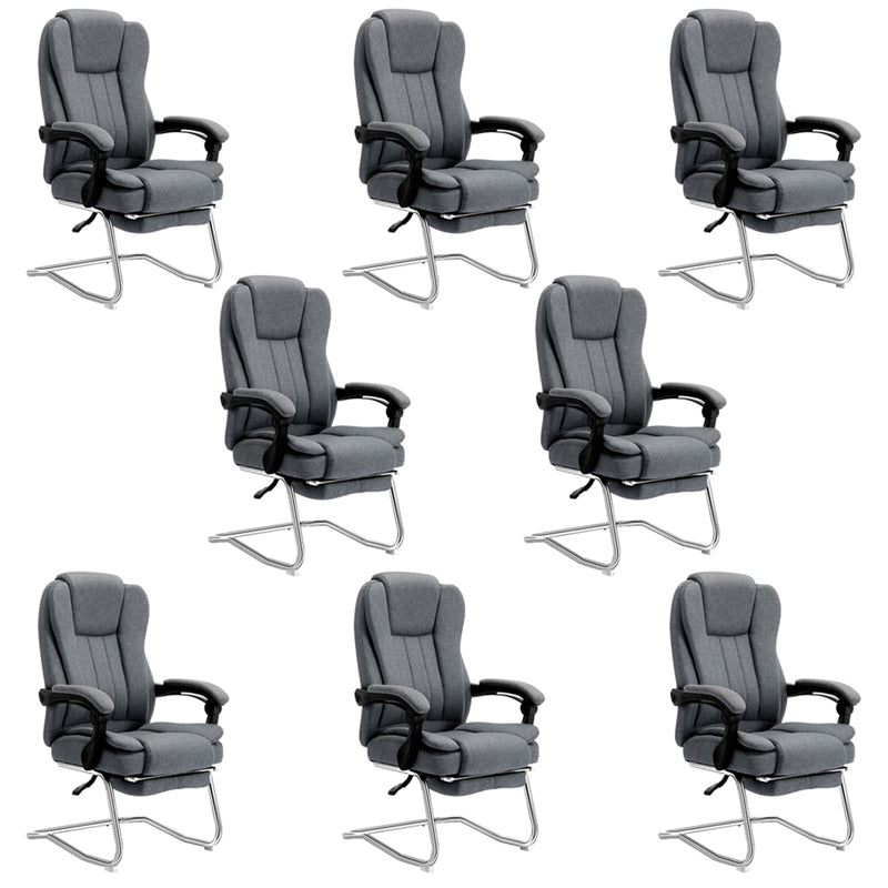 Modern Padded Arms Office Chair No Distressing Ergonomic Chair