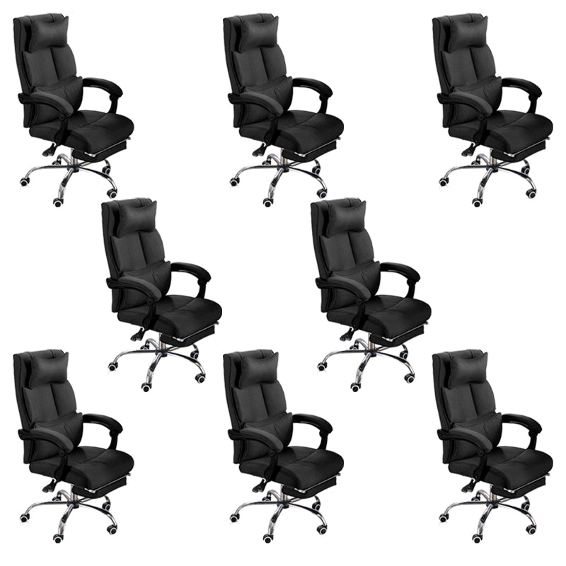Modern Slide Chair Padded Arms No Distressing Ergonomic Chair with Wheels