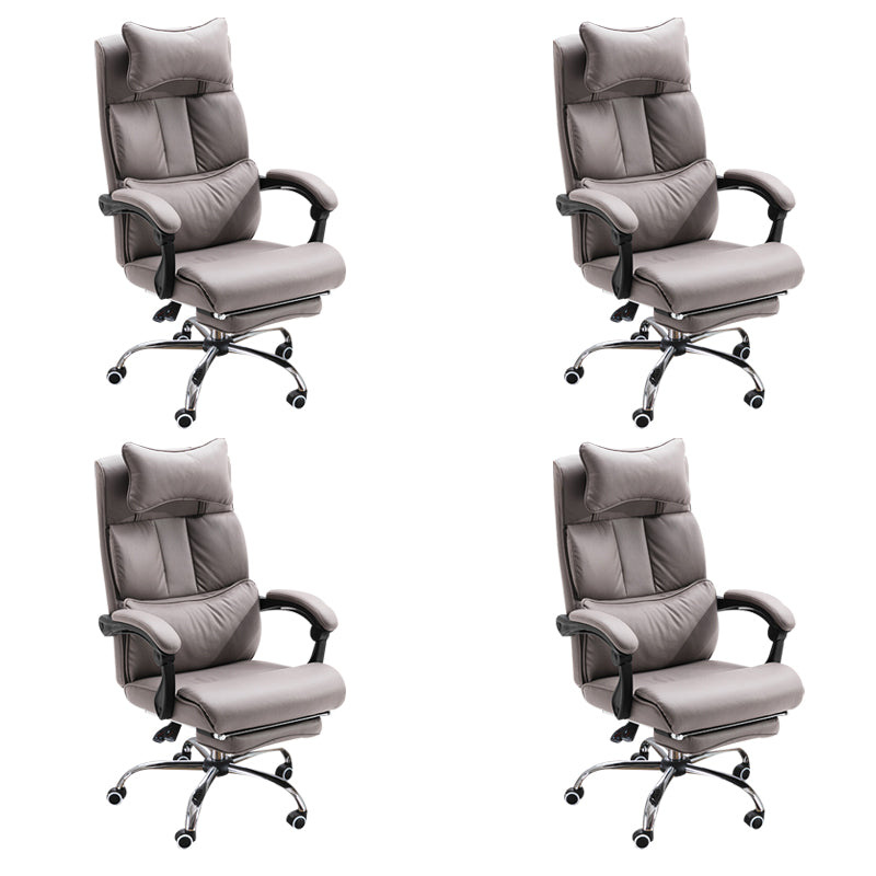 Modern Slide Chair Padded Arms No Distressing Ergonomic Chair with Wheels