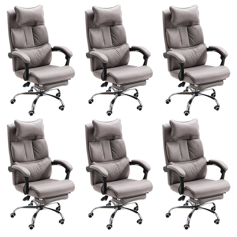 Modern Slide Chair Padded Arms No Distressing Ergonomic Chair with Wheels