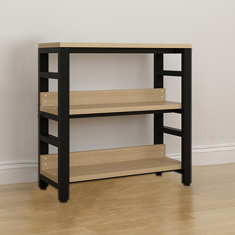 Scandinavian Open Back Shelf Bookcase Shelves Included for Home Office