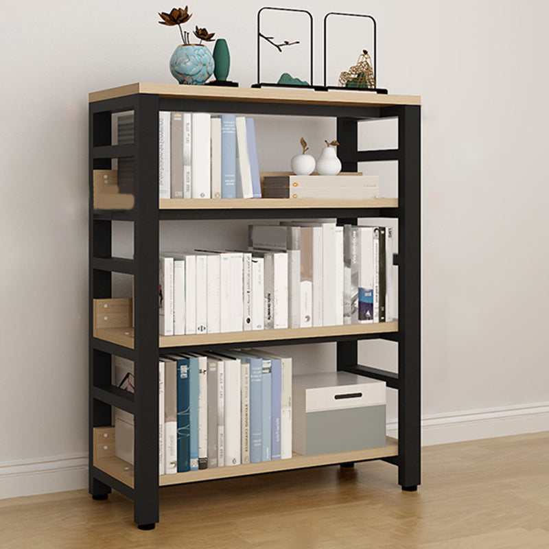 Scandinavian Open Back Shelf Bookcase Shelves Included for Home Office