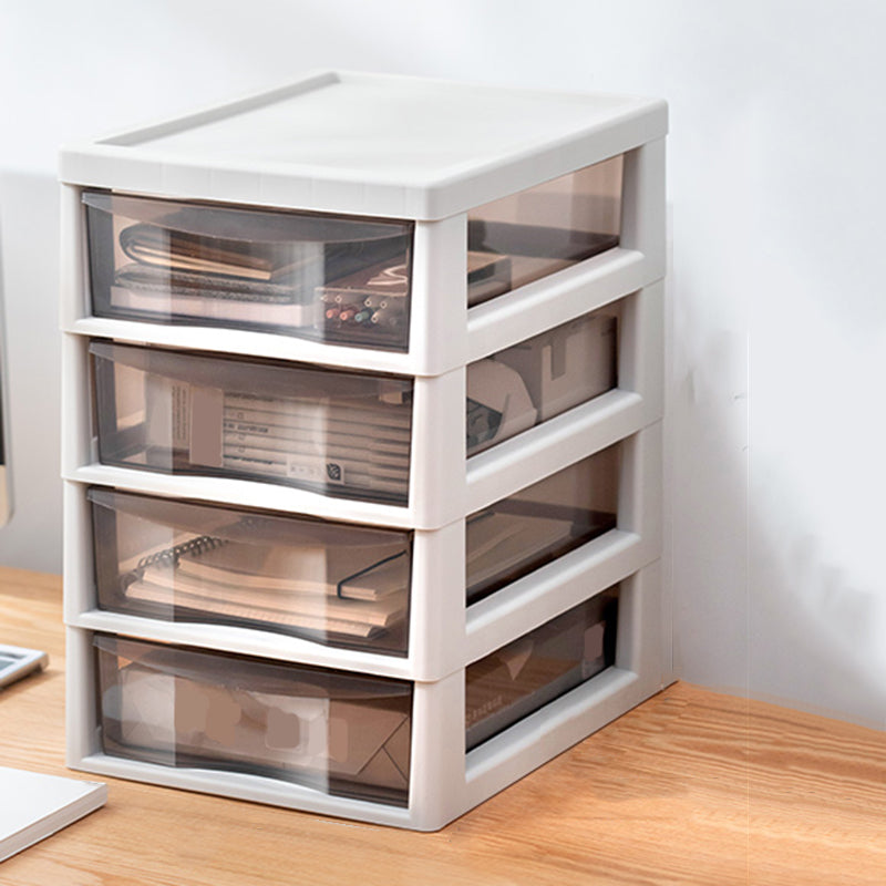 Transparent Filing Cabinet Modern Plastic Drawers Filing Cabinet