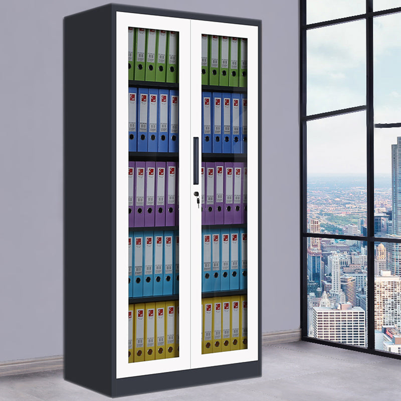 Metal Storage Filing Cabinet Contemporary Shelves Locking File Cabinet