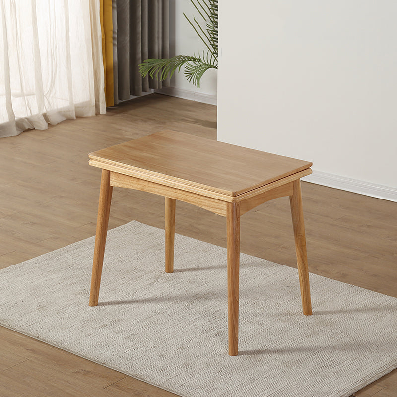 Modern Tempered Stone Top Dining Room Set 4 Legs Base for Kitchen