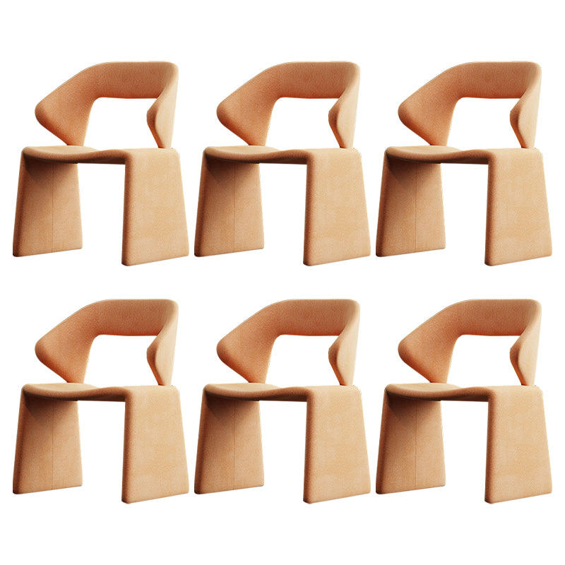 Upholstered and Velvet Open Back Dining and Accent Chairs for Home