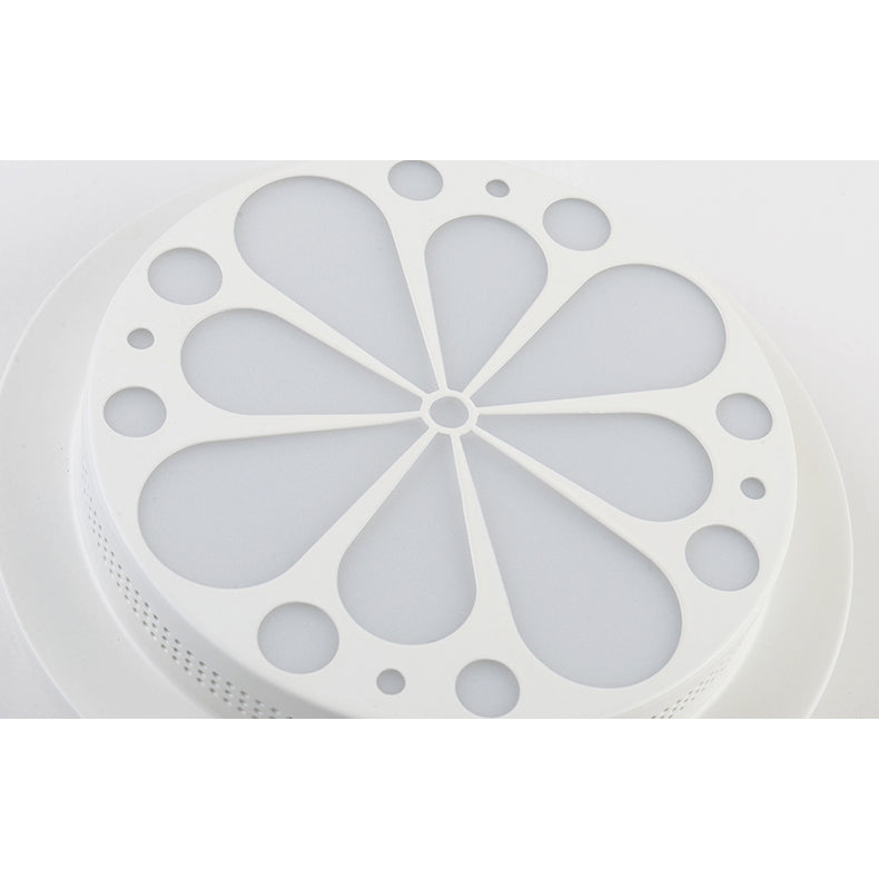 Art Deco Flush Mount Ceiling Light Circular Acrylic Ceiling Lamp for Hallway