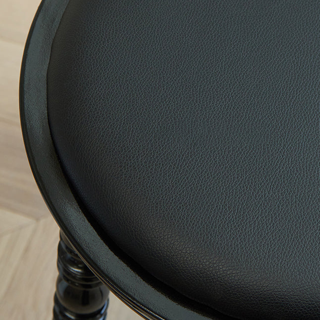 Modern Dining Room Plastic Parsons Armless Upholstered Dining Chair