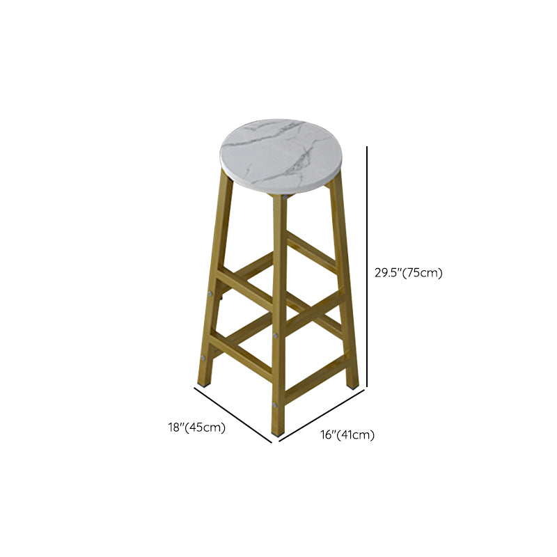 1/4/5 Pcs Manufactured Wood Bar Set with Metal Stools for Small Places