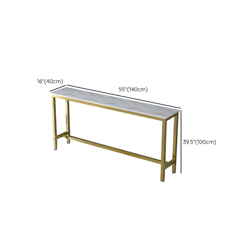 1/4/5 Pcs Manufactured Wood Bar Set with Metal Stools for Small Places