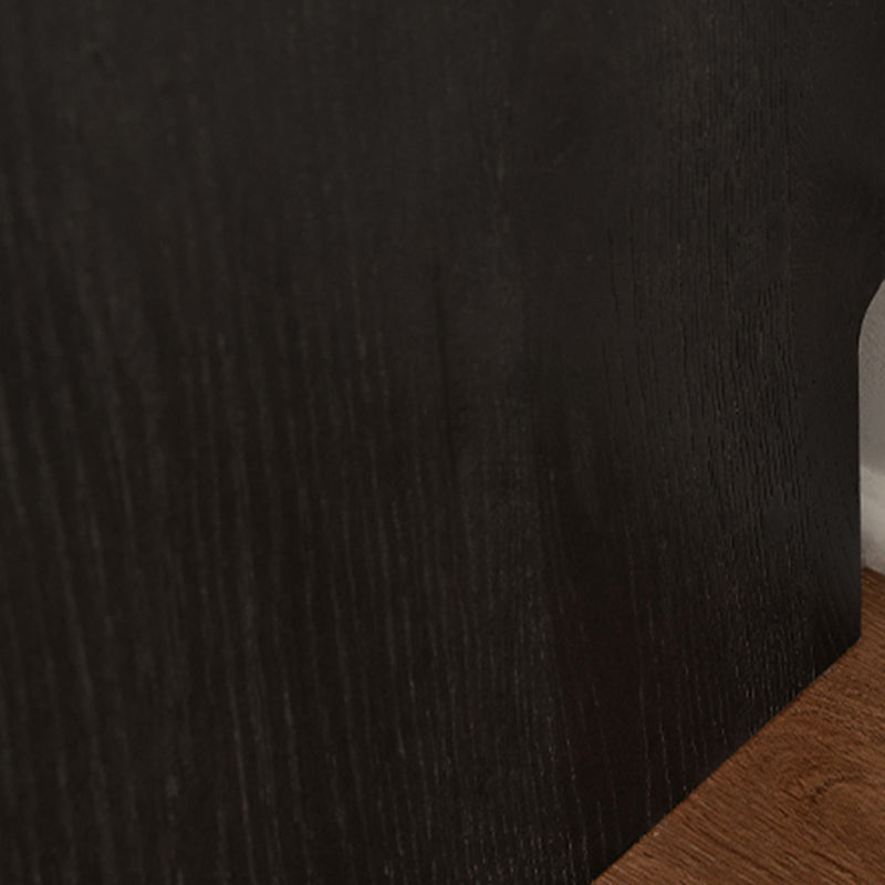 Stone Top Sideboard Modern Style Solid Wood with Adjustable Shelving