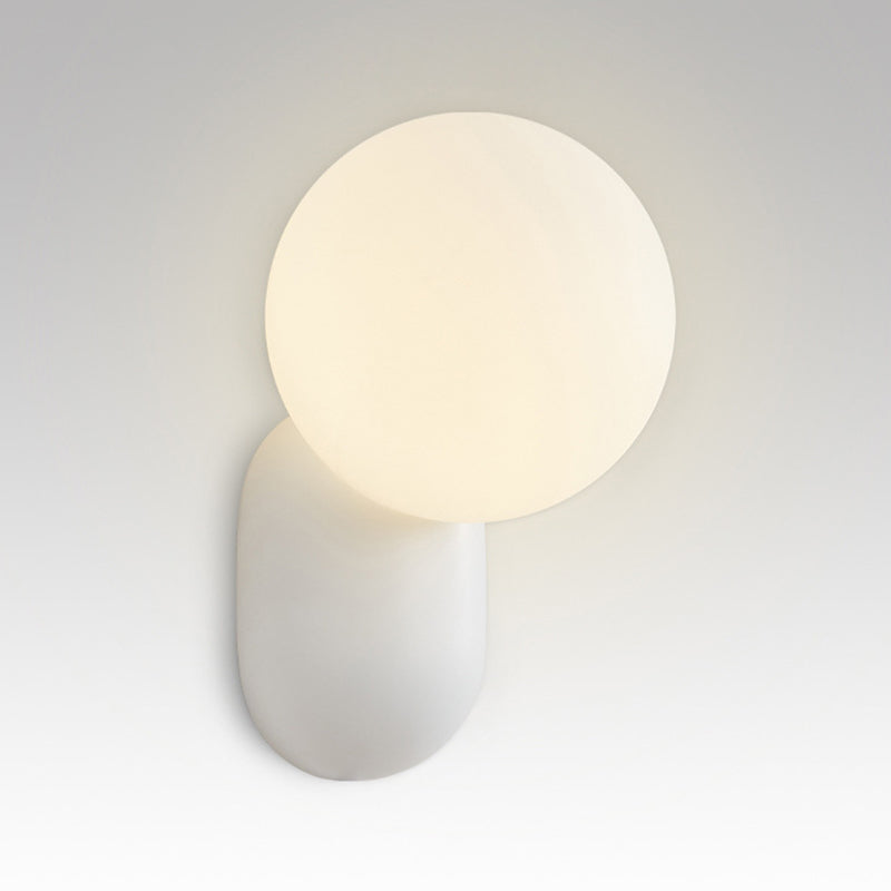 Simple Shape Wall Light Sconces Modern 1 Light Wall Lighting Fixtures for Bedroom
