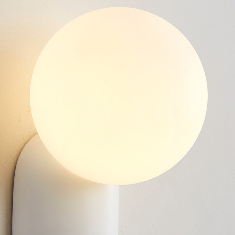 Simple Shape Wall Light Sconces Modern 1 Light Wall Lighting Fixtures for Bedroom