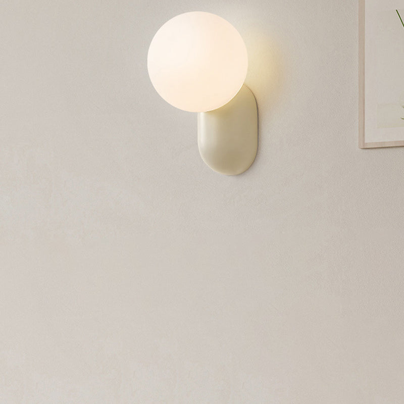 Simple Shape Wall Light Sconces Modern 1 Light Wall Lighting Fixtures for Bedroom