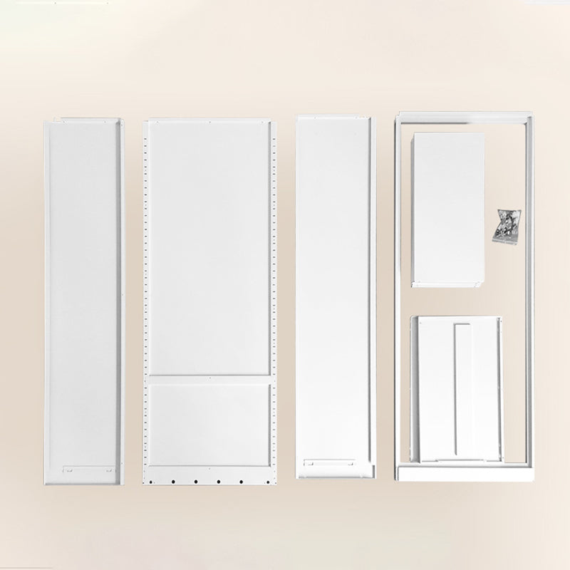 Modern Closed Back Shelf Bookcase Shelves Included for Home Office