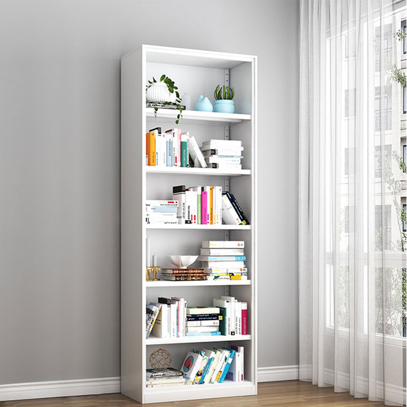 Modern Closed Back Shelf Bookcase Shelves Included for Home Office