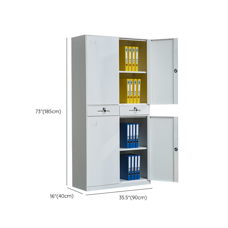 Metal File Cabinet Contemporary Storage Shelves Locking File Cabinet for Office