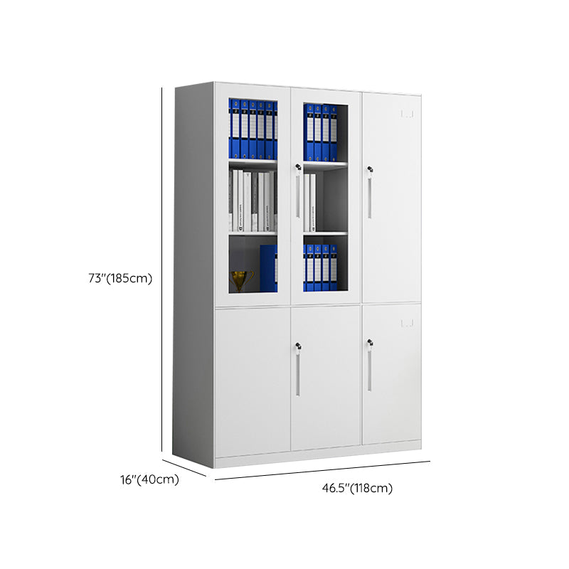 Metal File Cabinet Contemporary Storage Shelves Locking File Cabinet for Office