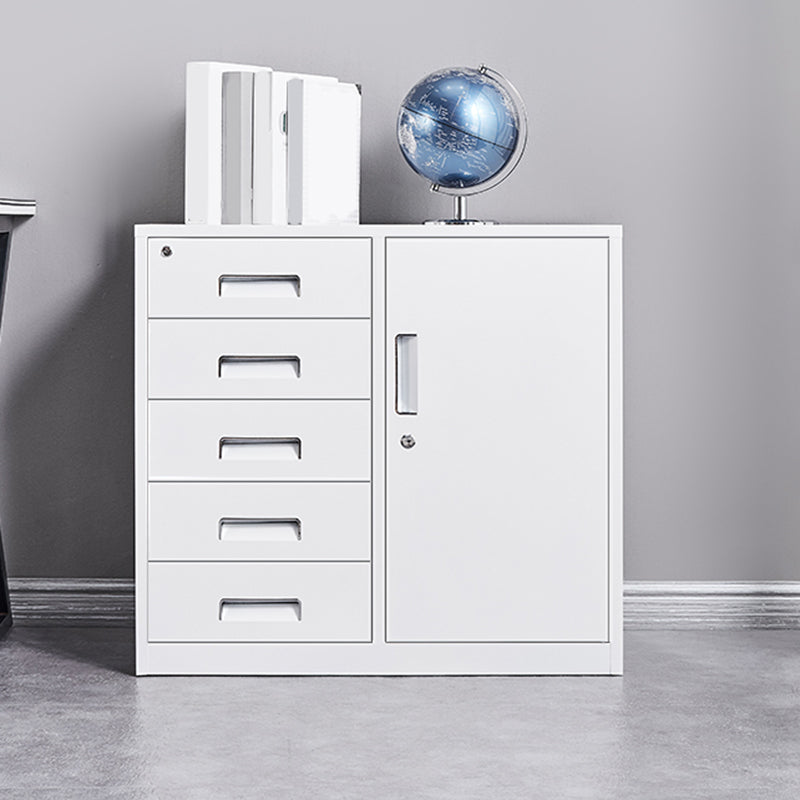 Modern Style File Cabinet Metal Frame Lock Storage Filing Cabinet