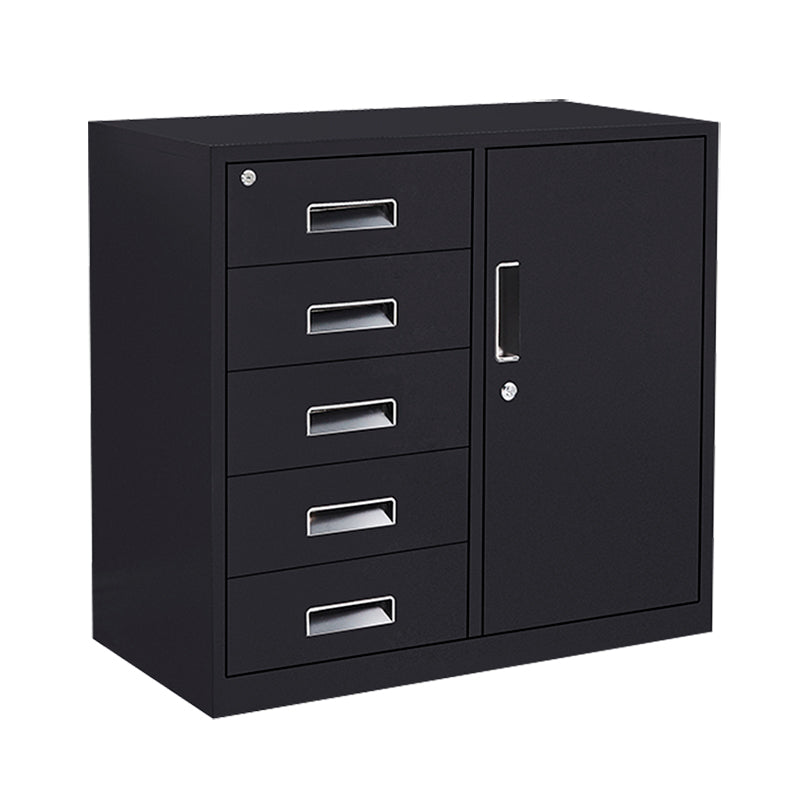 Modern Style File Cabinet Metal Frame Lock Storage Filing Cabinet