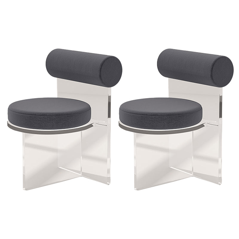 Modern Simple Side Chair Plastic Frame Side Dining Chair for Dining Room