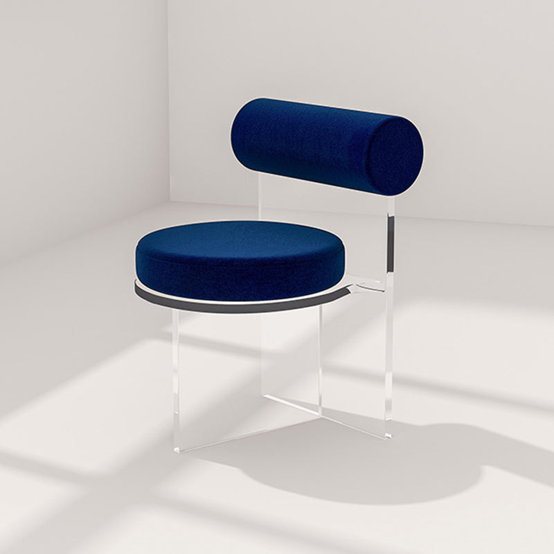 Modern Simple Side Chair Plastic Frame Side Dining Chair for Dining Room