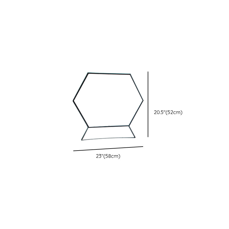 Mid-Century Modern 2-Drawer Solid Wood Brown Standing Vanity Dressing Table