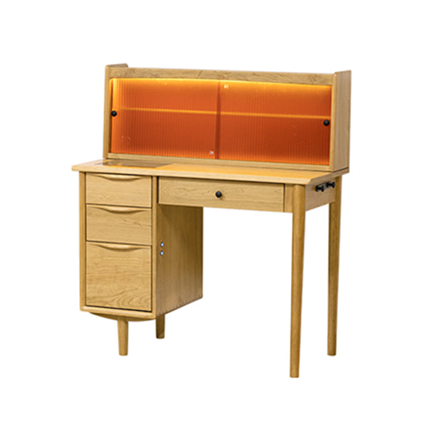 Standing Drawers Included Bedroom Vanity Table with Makeup Table and Stool