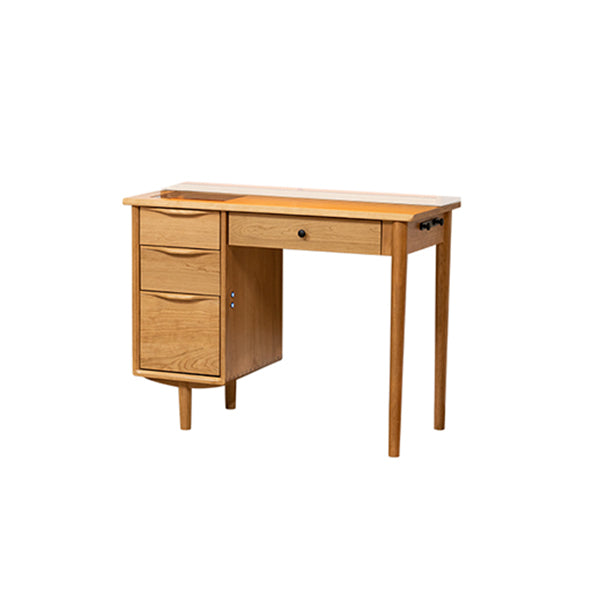 Standing Drawers Included Bedroom Vanity Table with Makeup Table and Stool