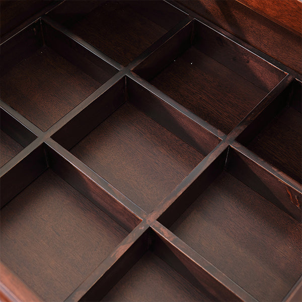 Flip-Top 3 Drawer Solid Wood Vanity Makeup Dressing Table Set
