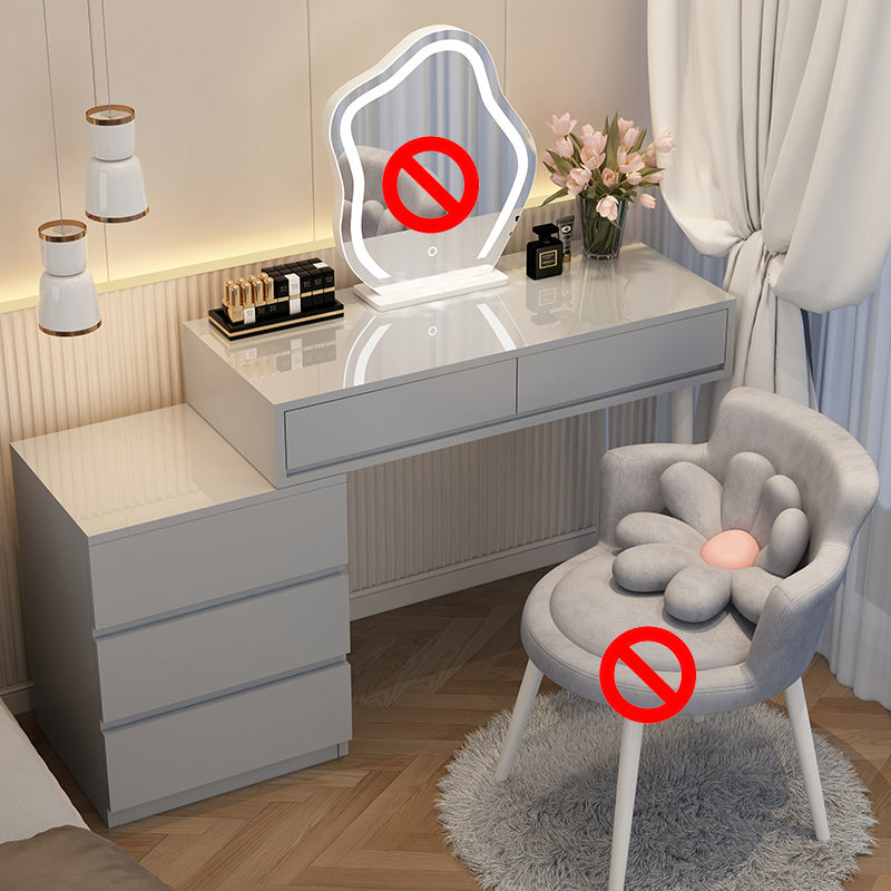 Contemporary Simple Vanity Make up Dressing Table with Storage Drawers