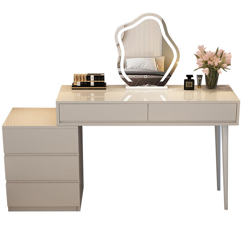 Contemporary Simple Vanity Make up Dressing Table with Storage Drawers