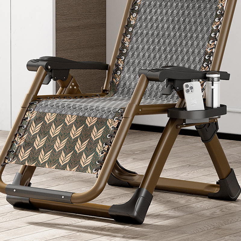 Contemporary Single Ergonimic Recliner with Legs and Pillow Metal Solid Color