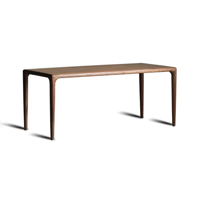 1/4/5 Piece Solid Wood Dining Room Table and Chair Set in Brown